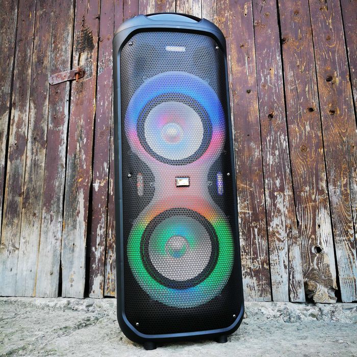 KOLUMNA NAGŁOŚNIENIOWA Głośnik Bluetooth MP3 Wieża Subwoofer Karaoke