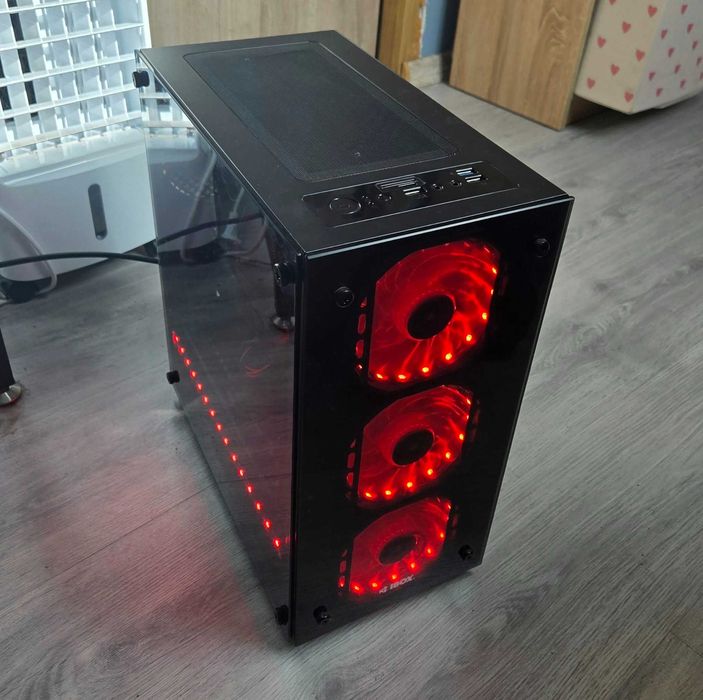 Komputer do Gier! i5/GTX1660/16GBram/SSD/LED/RGB