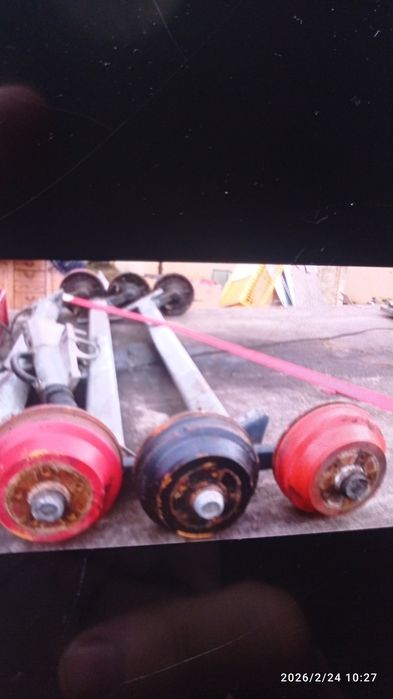 Os alko 1800 kg rozstaw 1700 cm