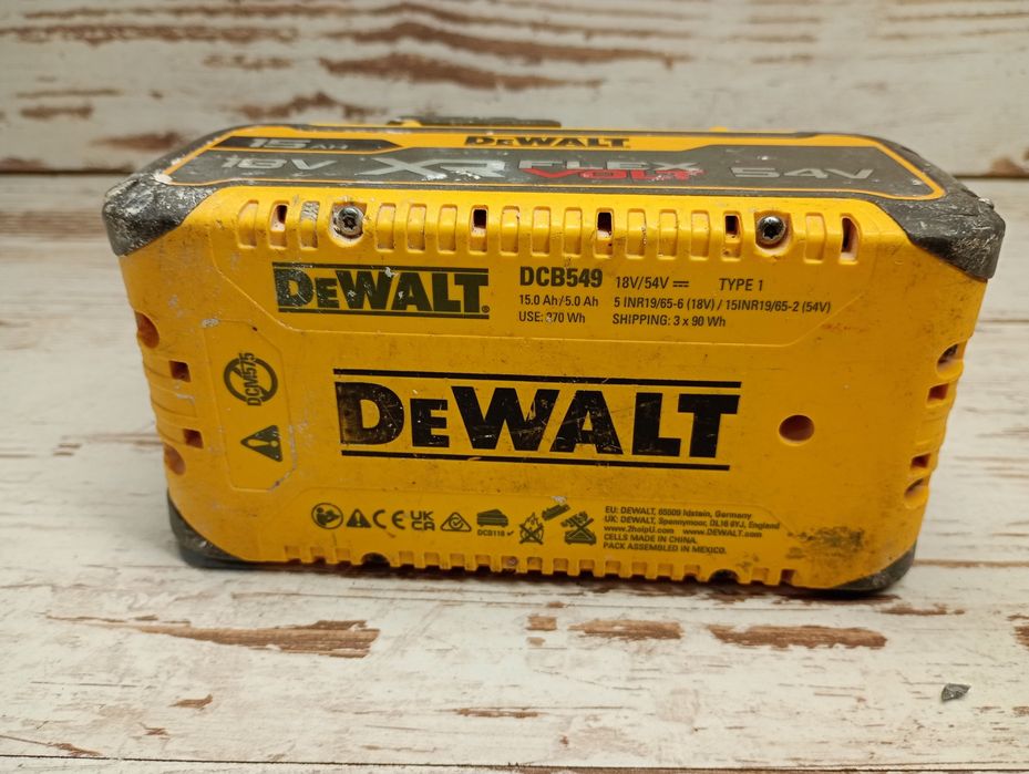 Bateria akumulator DeWalt DCB549 54/18V 15Ah