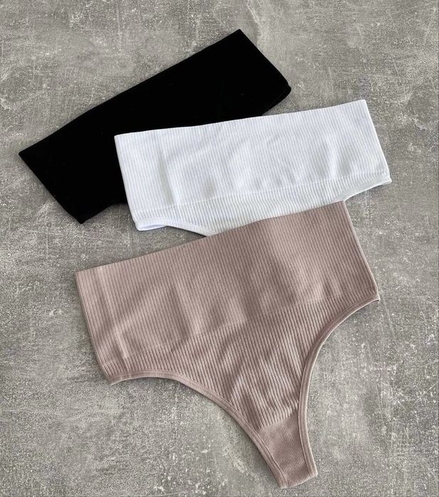Безшовні утягуючі трусики бразиліана і стрінги відмінної якості
