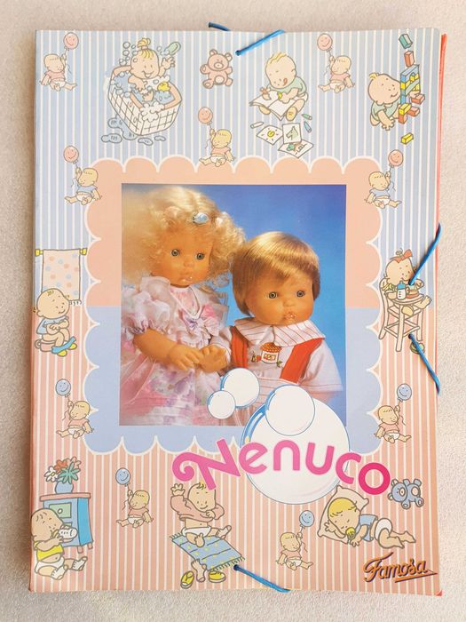Antiga Capa de Elásticos ~ "NENUCO da FAMOSA" ~ Anos 80 ~ Nova ~ RARA