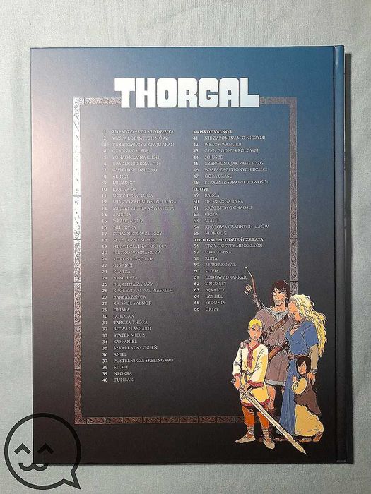 Thorgal / Trzej starcy z kraju Aran / tom 3 kolekcja niebieska