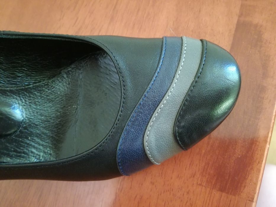 Buty skórzane syrena