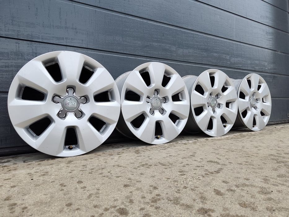 Alufelgi 16" 5x112 Audi A6 C5 C6 C7 A4 B6 B7 B8 66,6mm VW Skoda Seat
