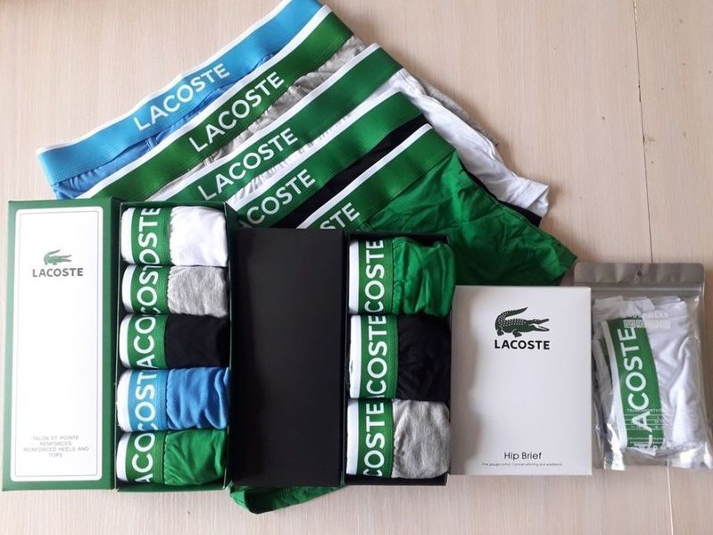 Чоловічі боксери LACOSTE Premium. Мужское белье, труси ОПТ/роздріб