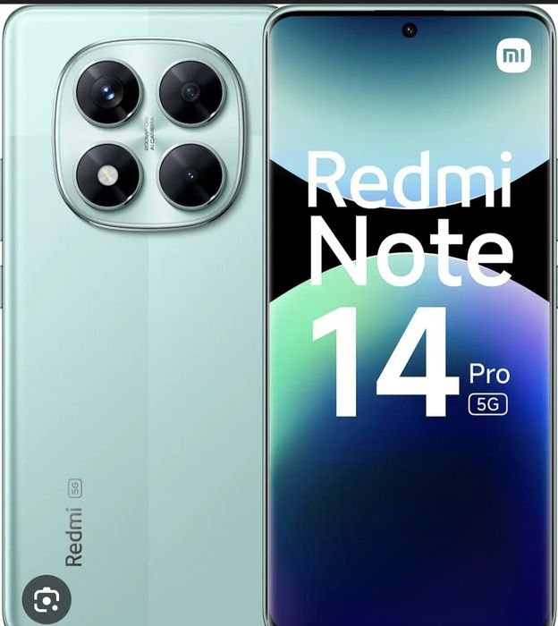 Redmi note 14 pro+5g.   12 + 12g 512g камера 200