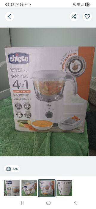 Blender chicco easy meal 4w1