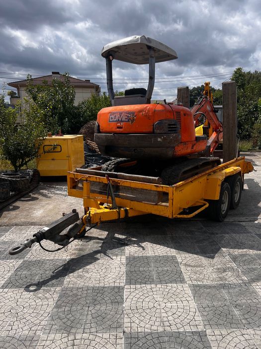 Reboque porta máquinas  Gourdon de 3,5T