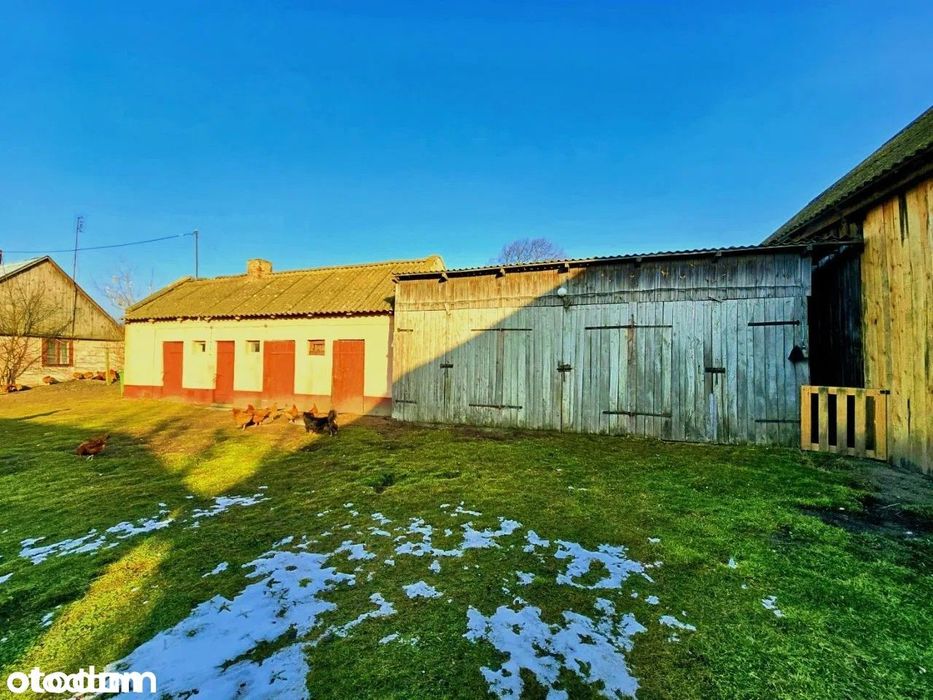 Działka budowlana z budynkami gospodarczymi | MPZP | 2351 m2