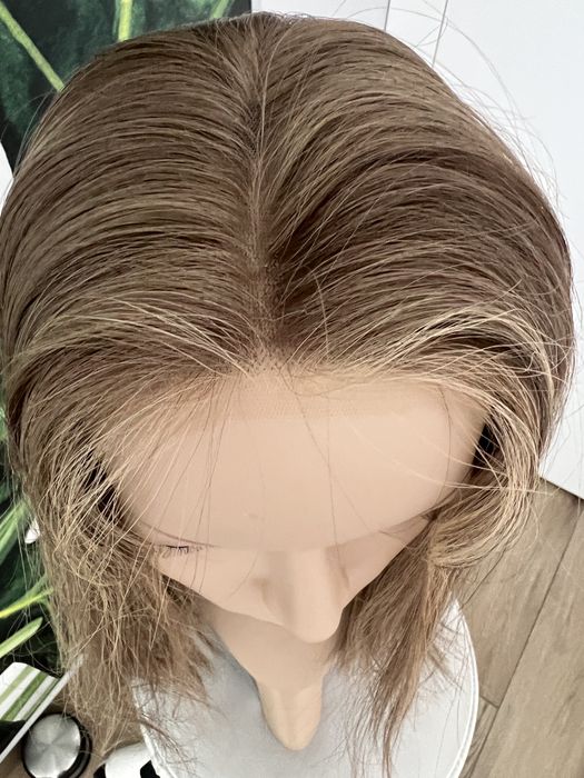 Peruka naturalna lace front 45 cm baza 20z20