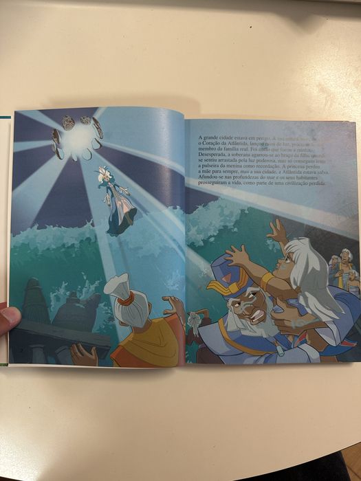 Livro Disney Atlantida o contintente perdido
