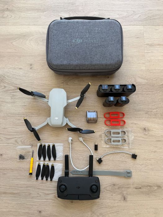 Dron DJI Mavic Mini 1 – zestaw z 5 akumulatorami + akcesoria