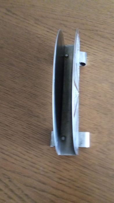 Serwetnik PRL metalowy