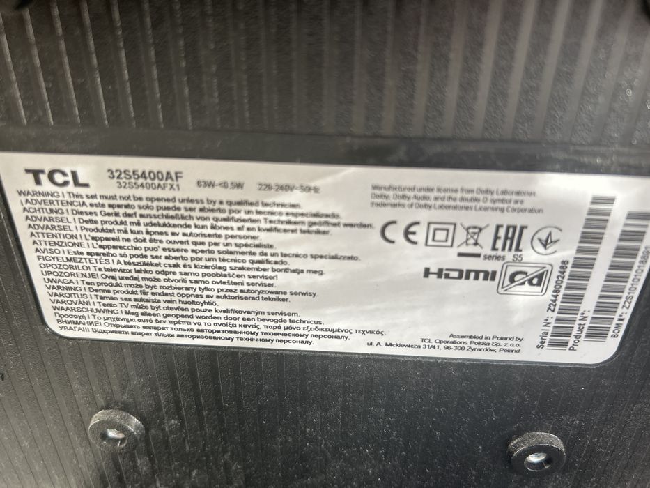 Telewizor TCL 32