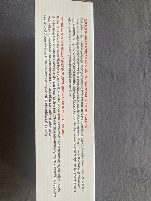 Poduszka elektryczna VITAMMY