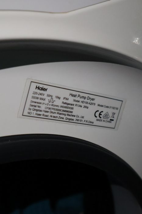 Máquina de Secar Roupa Haier 10kg A++ Bomba de Calor