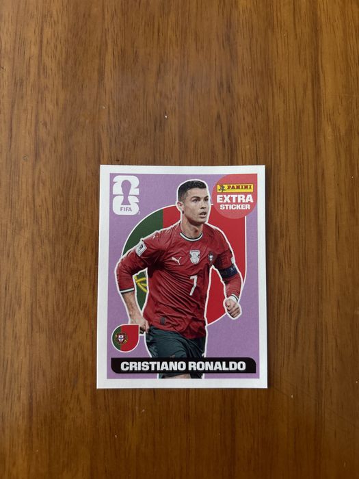 Cromo cristiano ronaldo