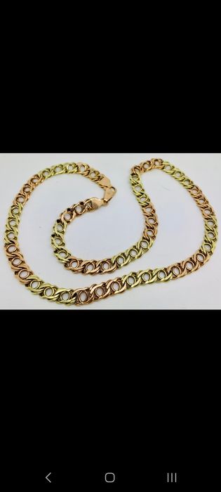 Золотая цепь Арабский  Бисмарк 75,84 г.