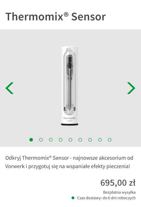 Thermomix sensor oryginalny nowy
