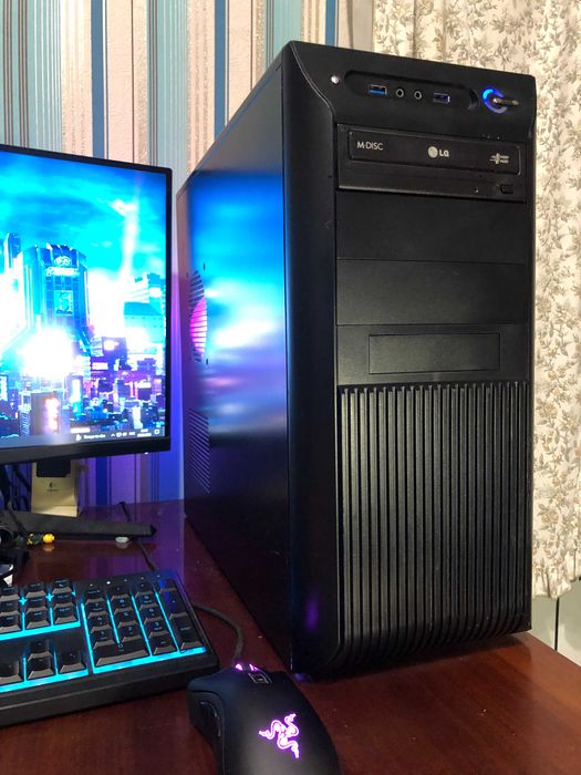 Игровой ПК Intel i7/8Gb/R9 285 2Gb/SSD120+500 компьютер системный блок