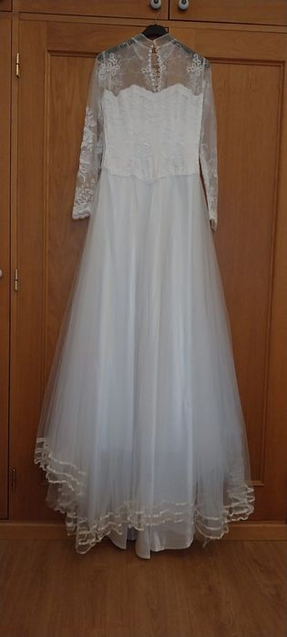 Vestido de noiva renda italiana