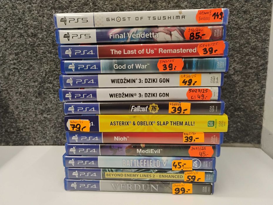 Gry na konsolę Sony PlayStation 4 i PlayStation 5