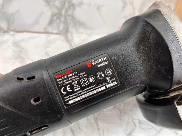 Szlifierka kątowa Würth EAG 11-125 C 1100W 125mm