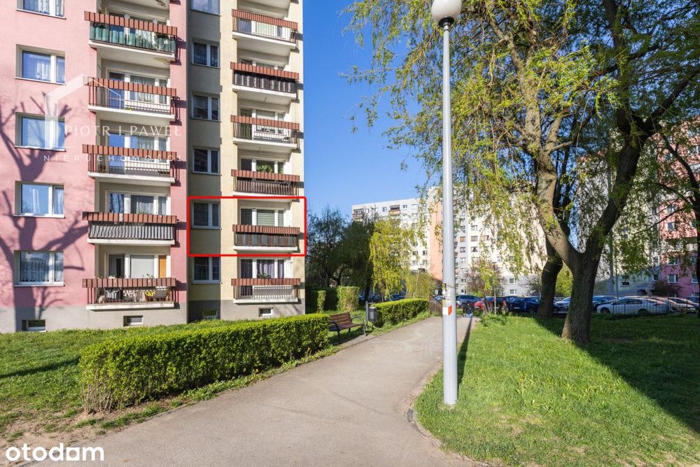Komfortowe 2-pokojowe mieszkanie 50 m² z balkonem