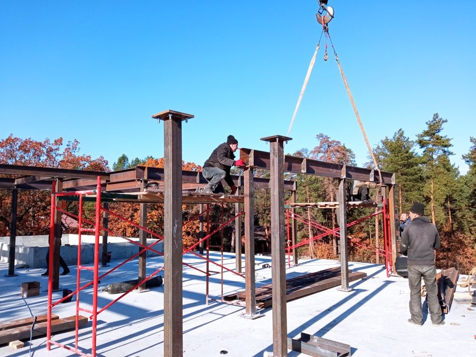 Зварювальні роботи. Зварювання металоконструкцій.