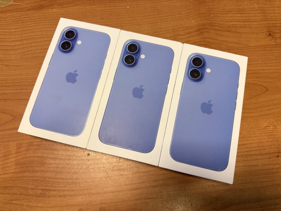 iPhone 16 Plus 128GB Ultramarine-niebieski z PL Dystrybucji GW W-wa