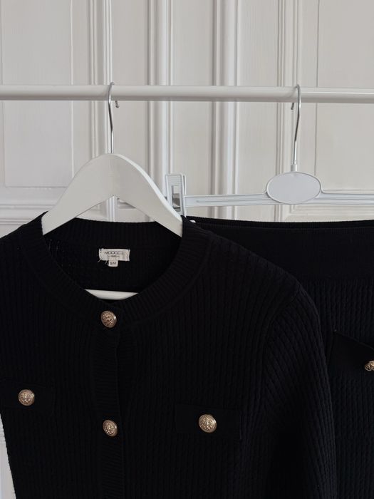 Moocci Knitted Viscose Set - komplet z dzianiny wiskozowej