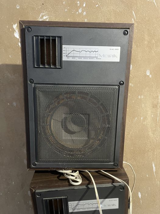 магнітофон Маяк з колонками