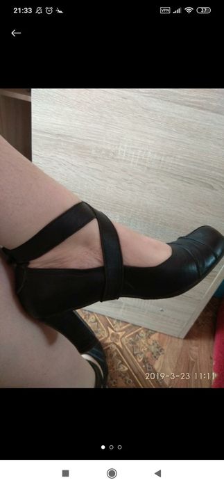 Туфли кожаные 26см