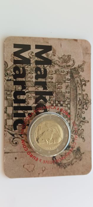 Croácia 2024 - Moeda 2 € Coincard de " Marko Marluci "