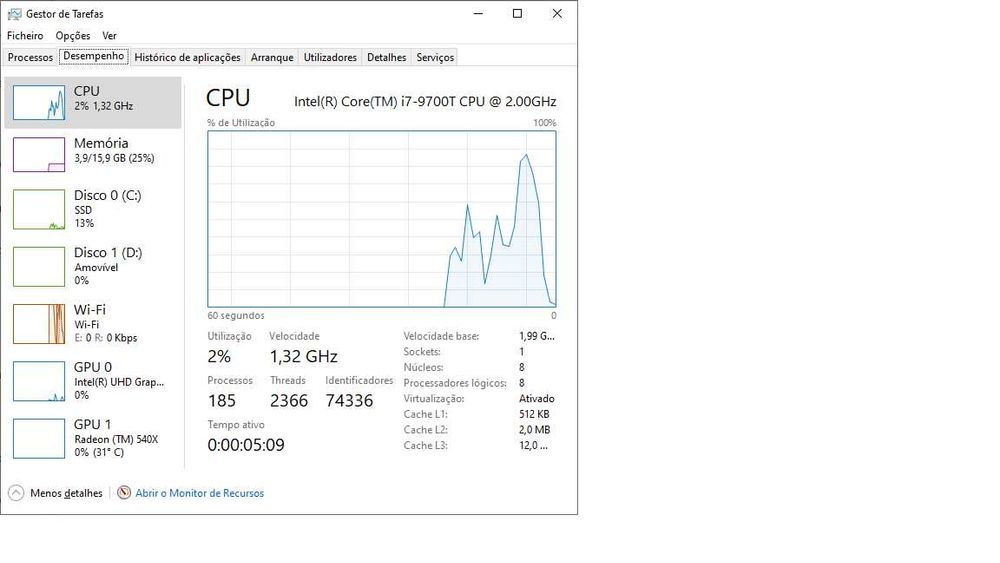 Computador All-in-One LENOVO e impressora Canon Mg5150