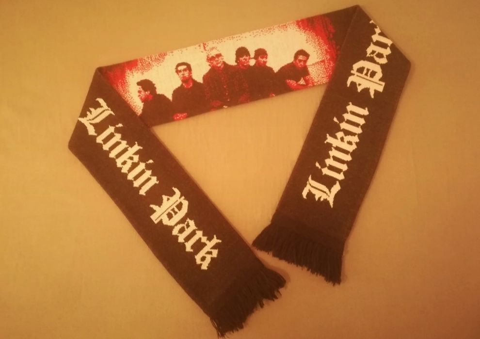 Szalik Linkin Park Chester Bennington Rare Unikat Vintage