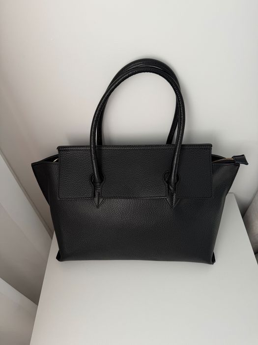 шкіряна сумка у стилі Hermes Birkin