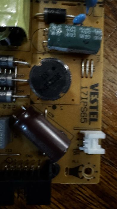 Fonte alimentaçao e mainboard Vestel