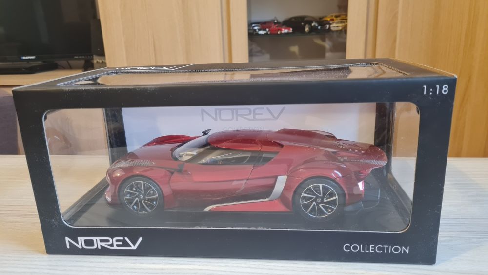 Citroen GT Concept czerwony red NOREV 1:18