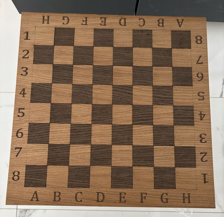 Stolik kawowy szachownica