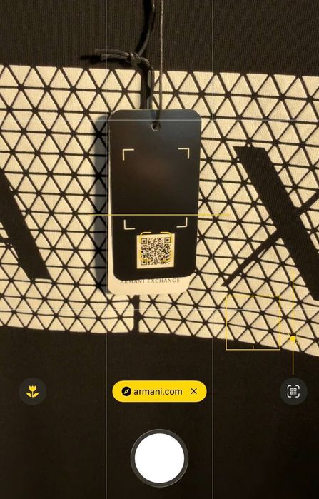 Стильна футболка Armani Exchange Black