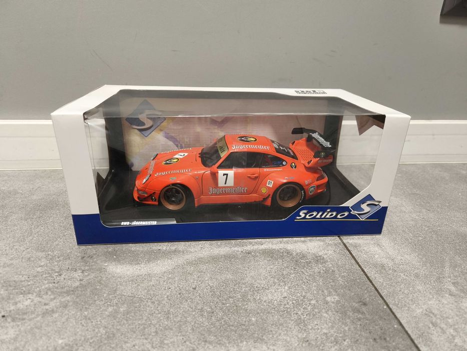 Solido 1:18 nowy model Porsche 911 RWB jagermaister