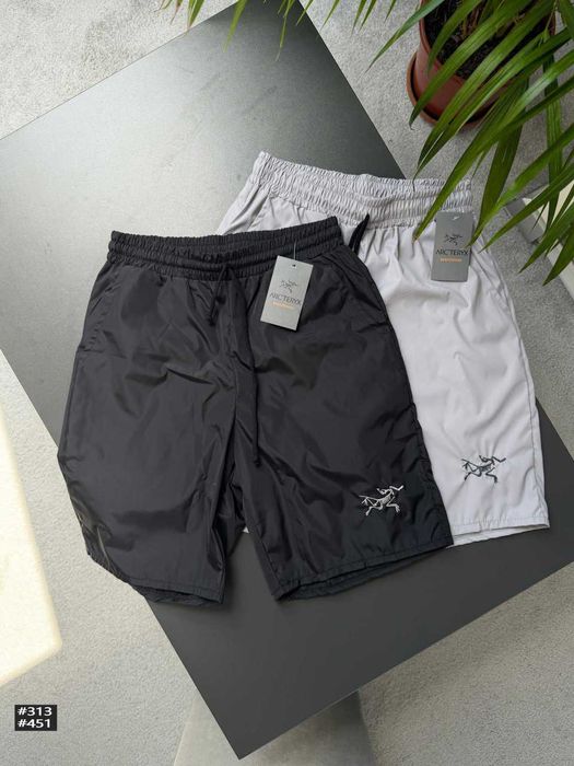 Шорти ARCTERYX GORE-TEX • Чорні / Сірі XS S M L XL XXL • Артерикс GORE TEX