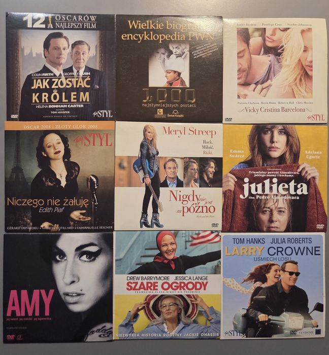 Zestaw filmy DVD x45szt.
