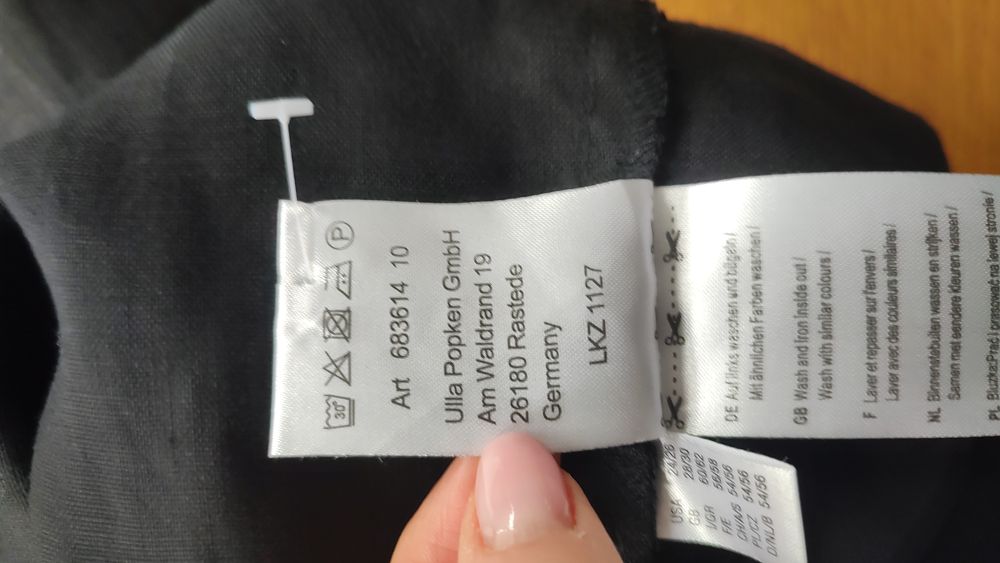 Lniana koszula marki Ulla Popken