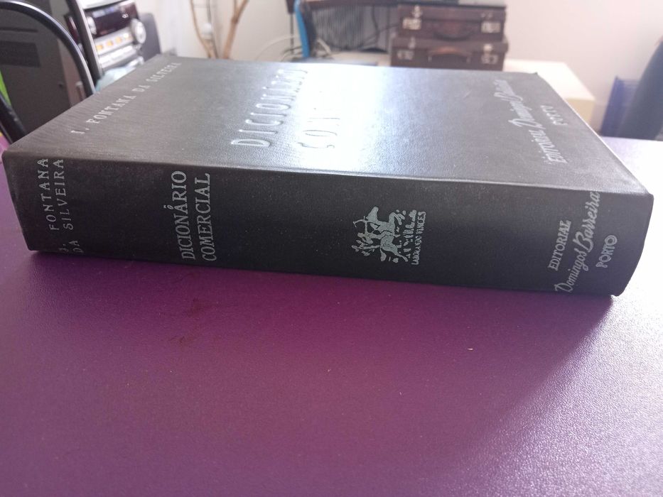 Dicionário Comercial 1945 J. Fontana da Silveira