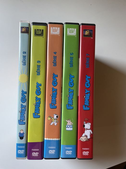 Family Guy Temporada 2,3,4,5,7