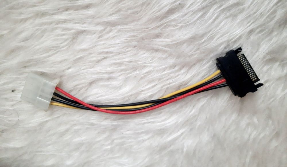 Переходник sata molex/ SATA power 0.15m Cablexpert CC-SATA-PS-M