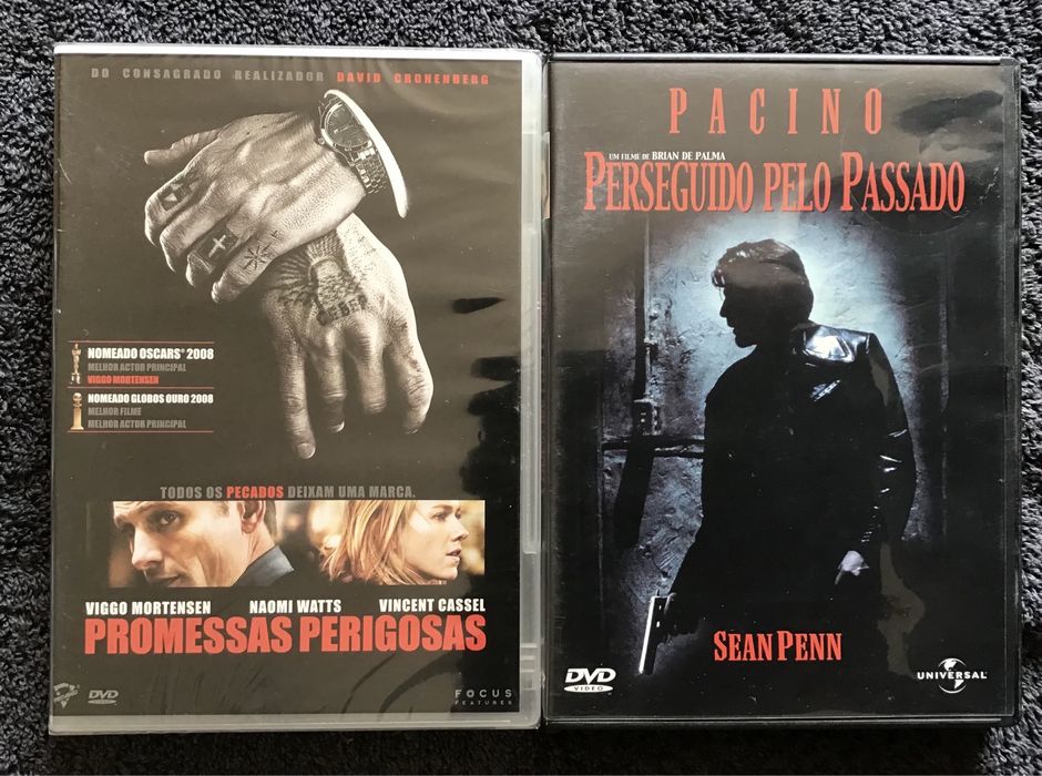 DVDs Vários... Perseguido pelo passado, Gravidade, Copland...